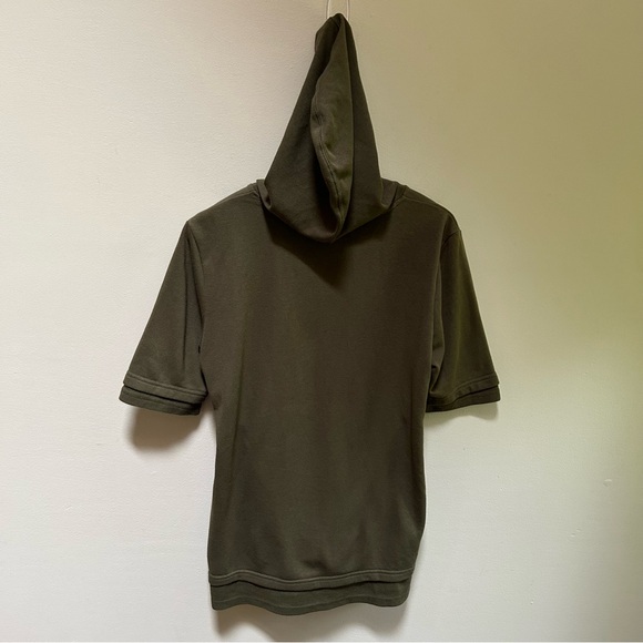 Elwood ~ Boy’s Long Line Terry Short Sleeve Hoodie Shirt in size XL - Picture 7 of 9